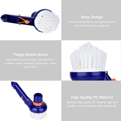 Corner Cleaning Brush for Pool & Spa, Bottom Scrubber V1263-JX-5287