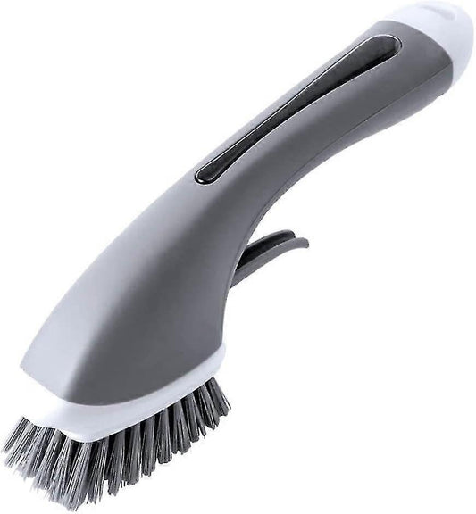 Household Liquid Cleaning Brush, Gray Handle V1263-JX-5288