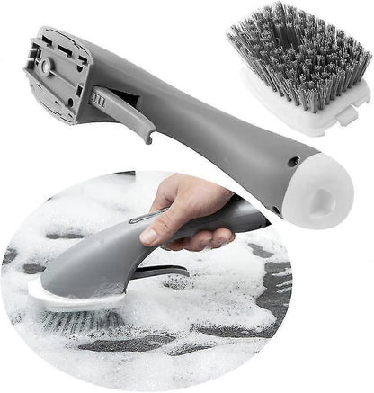 Household Liquid Cleaning Brush, Gray Handle V1263-JX-5288