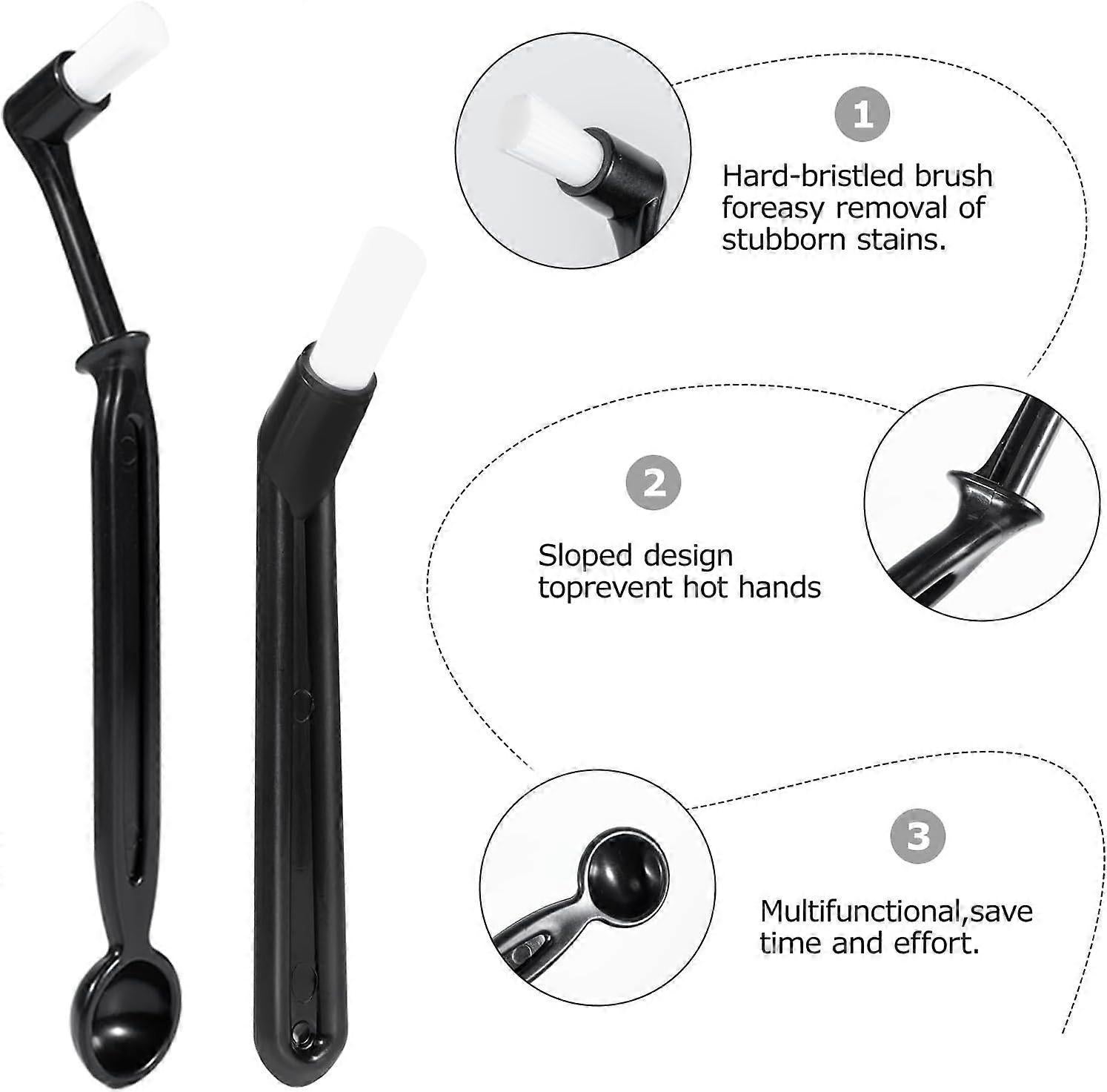 Coffee Machine Cleaning Brush Set, 15 Barista Accessories V1263-JX-5289
