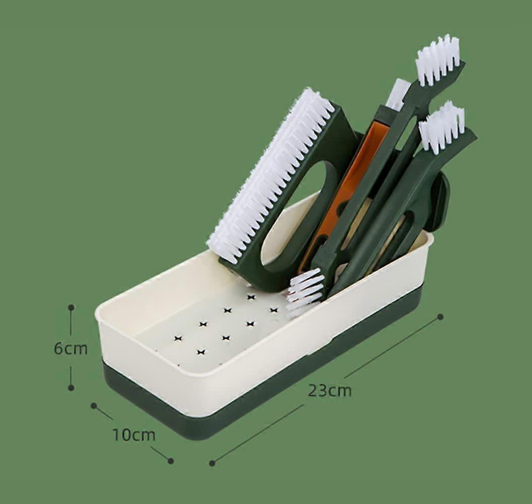 Cleaning Brush Kit for Grout, Gaps, Bathroom & Kitchen Floor V1263-JX-5290