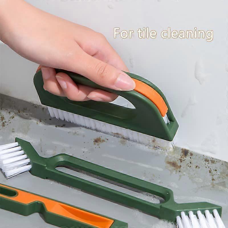 Cleaning Brush Kit for Grout, Gaps, Bathroom & Kitchen Floor V1263-JX-5290