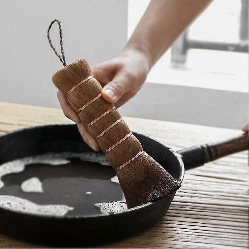 2pcs Kitchen Pot & Kettle Cleaning Brushes, Tray Scrubbers V1263-JX-5297
