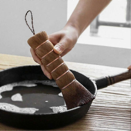 2pcs Kitchen Pot & Kettle Cleaning Brushes, Tray Scrubbers V1263-JX-5297