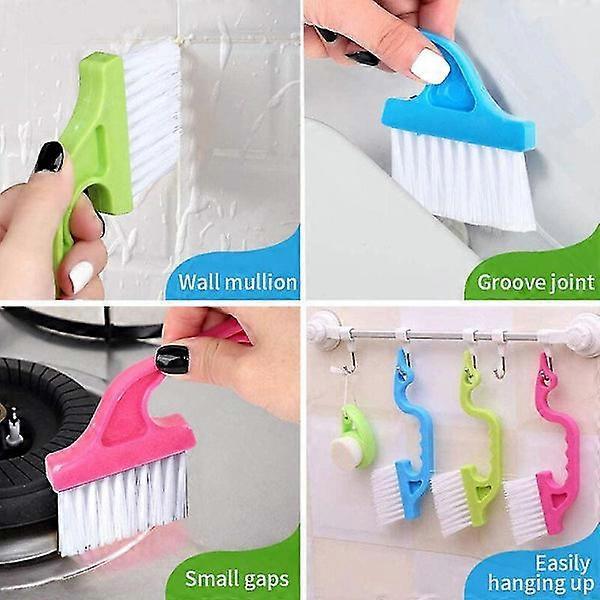 4pcs Bottle & Carafe Cleaning Brush Set with Silicone Scraper V1263-JX-5299