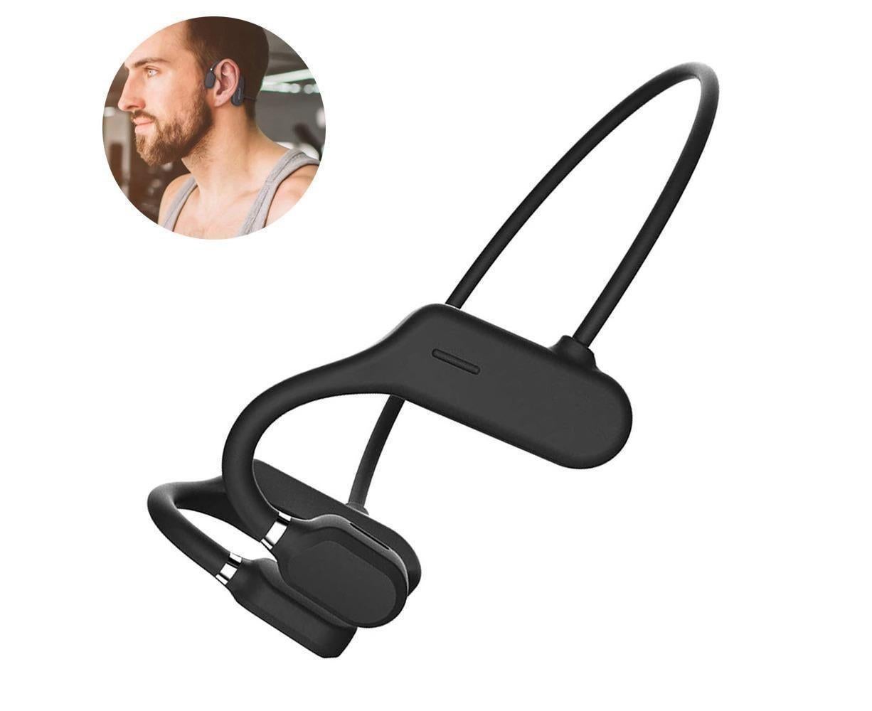 Wireless Sports Headphones - Bluetooth 5.0 - Waterproof Sweatproof Headset with Mic V1263-JX-53