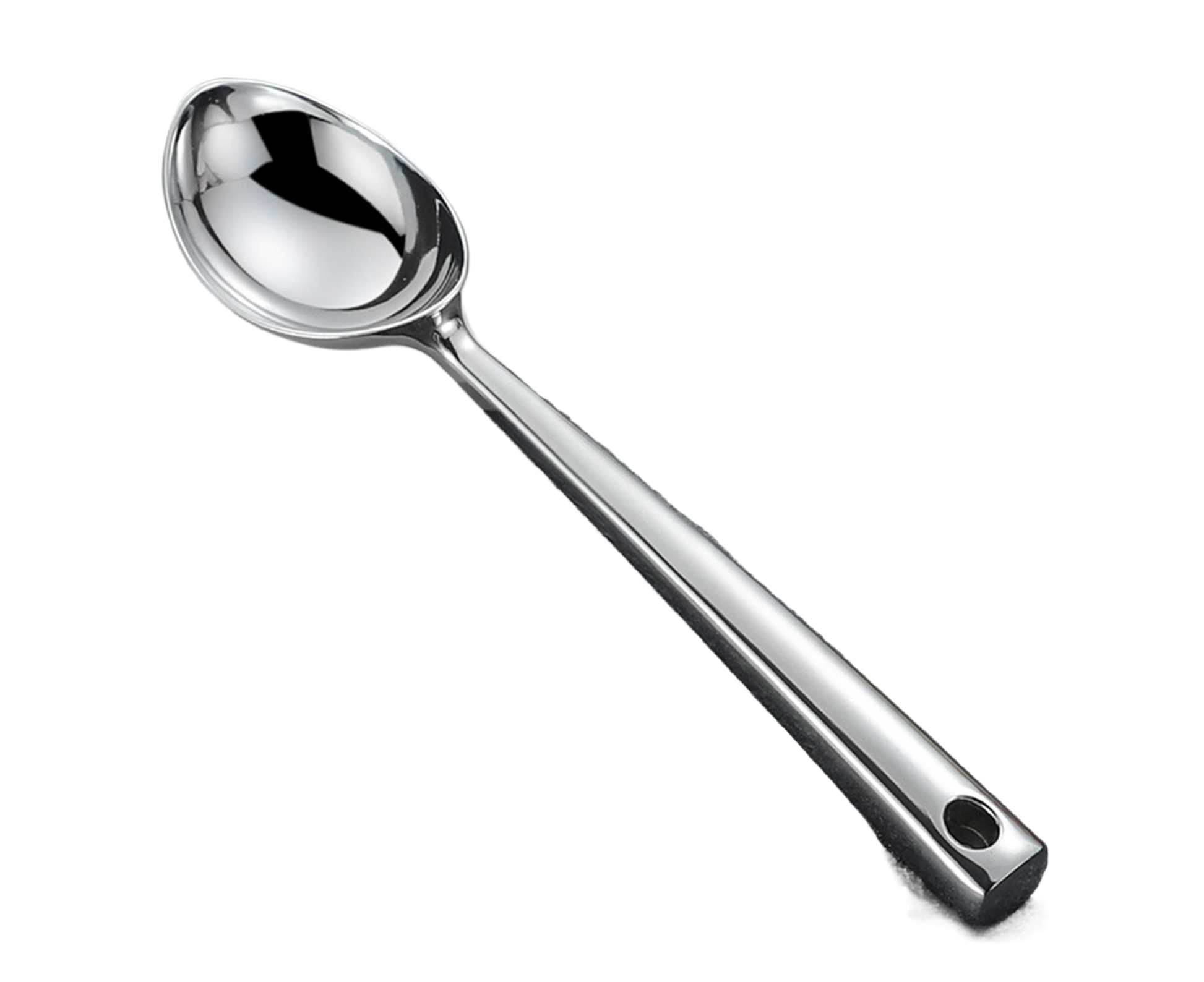 Ice Cream Scoop Anti-slid Stainless Steel Ice Cream Spoon-Home-Silver V1263-JX-530