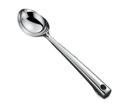 Ice Cream Scoop Anti-slid Stainless Steel Ice Cream Spoon-Home-Silver V1263-JX-530