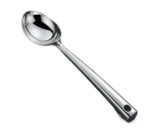 Ice Cream Scoop Anti-slid Stainless Steel Ice Cream Spoon-Home-Silver V1263-JX-530