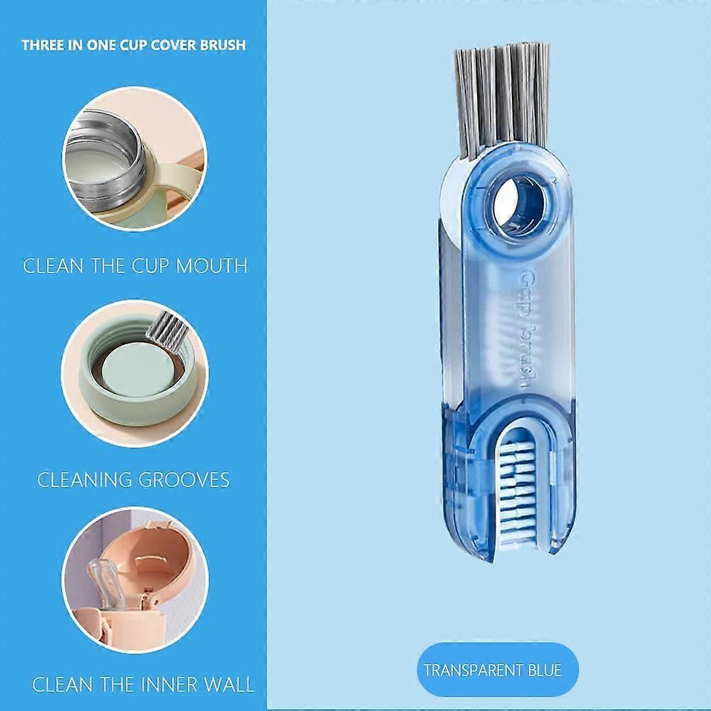 3-in-1 Multifunctional Cleaning Brush for Bottles & Cup Lids V1263-JX-5300