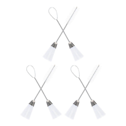 3pcs Sewing Machine & Keyboard Cleaning Brushes V1263-JX-5301
