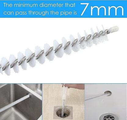 Bendable Drain Cleaning Brush, Flexible Pipe Cleaner V1263-JX-5304