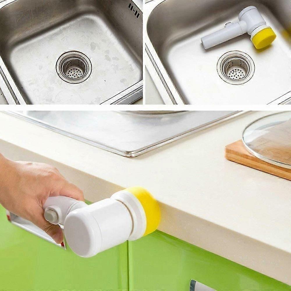 Cordless Electric Cleaning Brush, Household Scrubber V1263-JX-5305