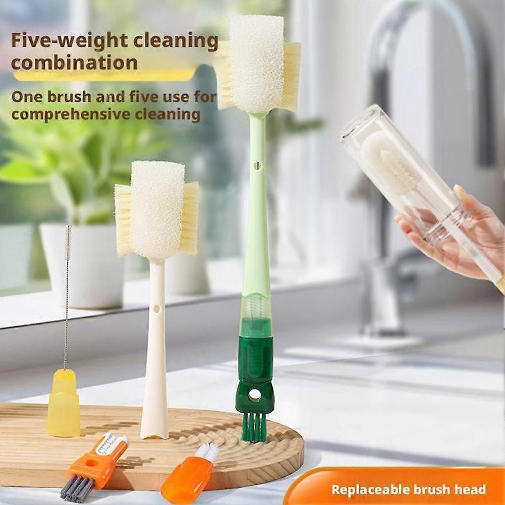 Water Bottle Cleaning Brush, Multifunctional Bottle Brush V1263-JX-5311
