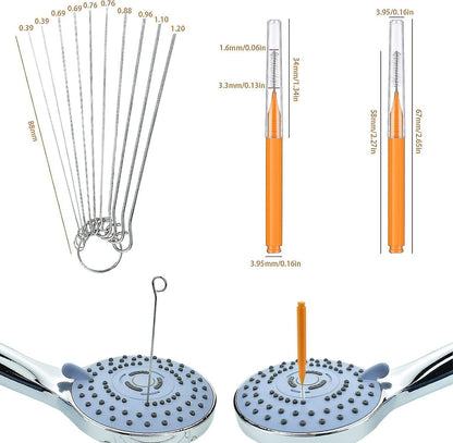 Shower Head Cleaning Brush Kit, Anti-Clog Small Crevice Brushes V1263-JX-5317