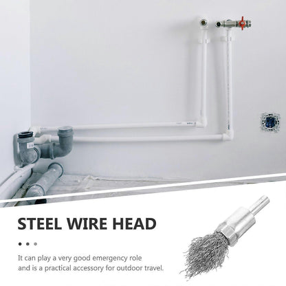 Stainless Steel Wire Brush, Heavy-Duty Cleaning Tool V1263-JX-5324