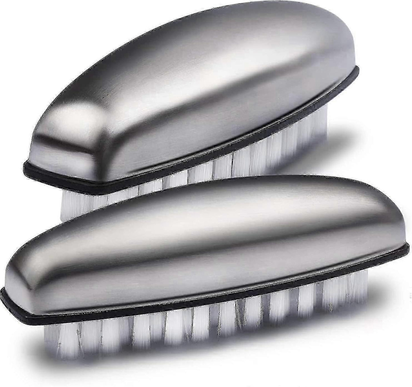 2pcs Fingernail Bristle Cleaning Brushes, Hand Massage Scrub V1263-JX-5328