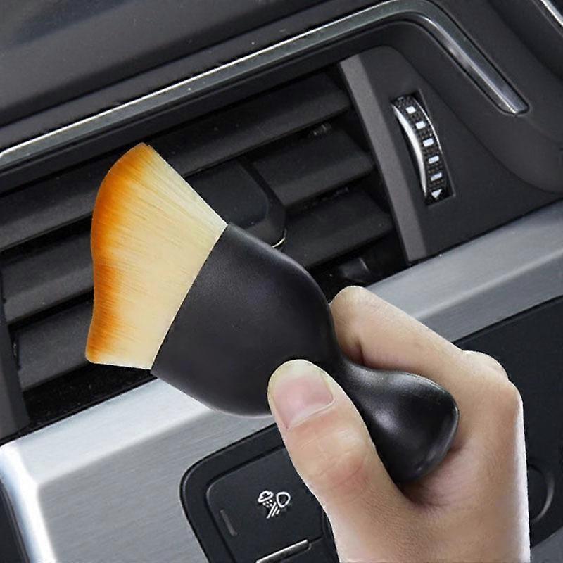 Interior Car Cleaning Brush for AC Vents, Dashboard & Makeup Use V1263-JX-5334
