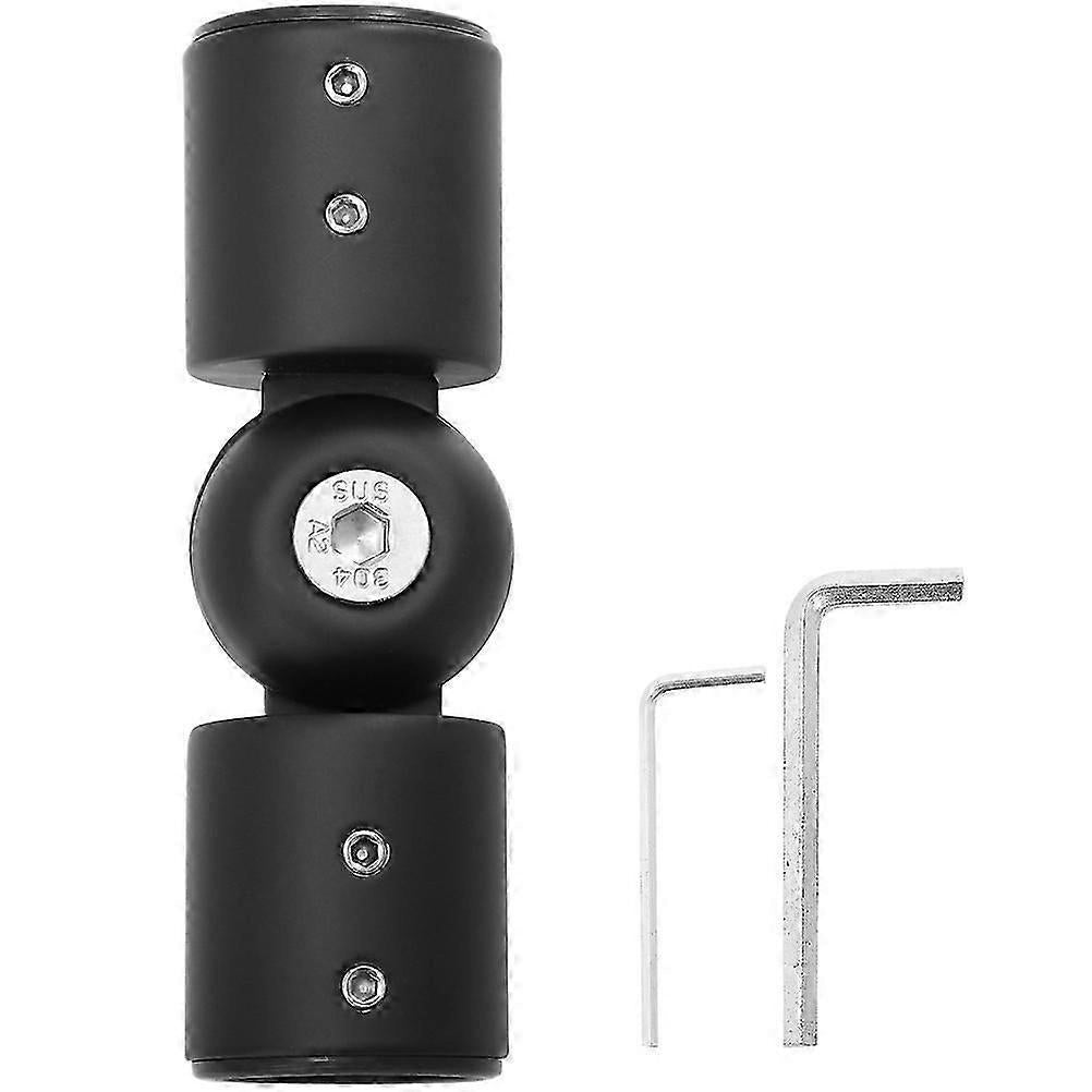 Corner Curtain Rod Elbow Brackets, Curtain Rod Connector Set V1263-JX-5337