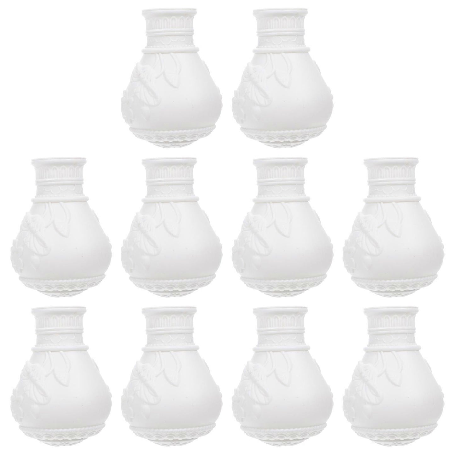10pcs Curtain Rod End Stoppers, Sealing Plugs for Shower Rods V1263-JX-5349