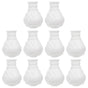 10pcs Curtain Rod End Stoppers, Sealing Plugs for Shower Rods V1263-JX-5349