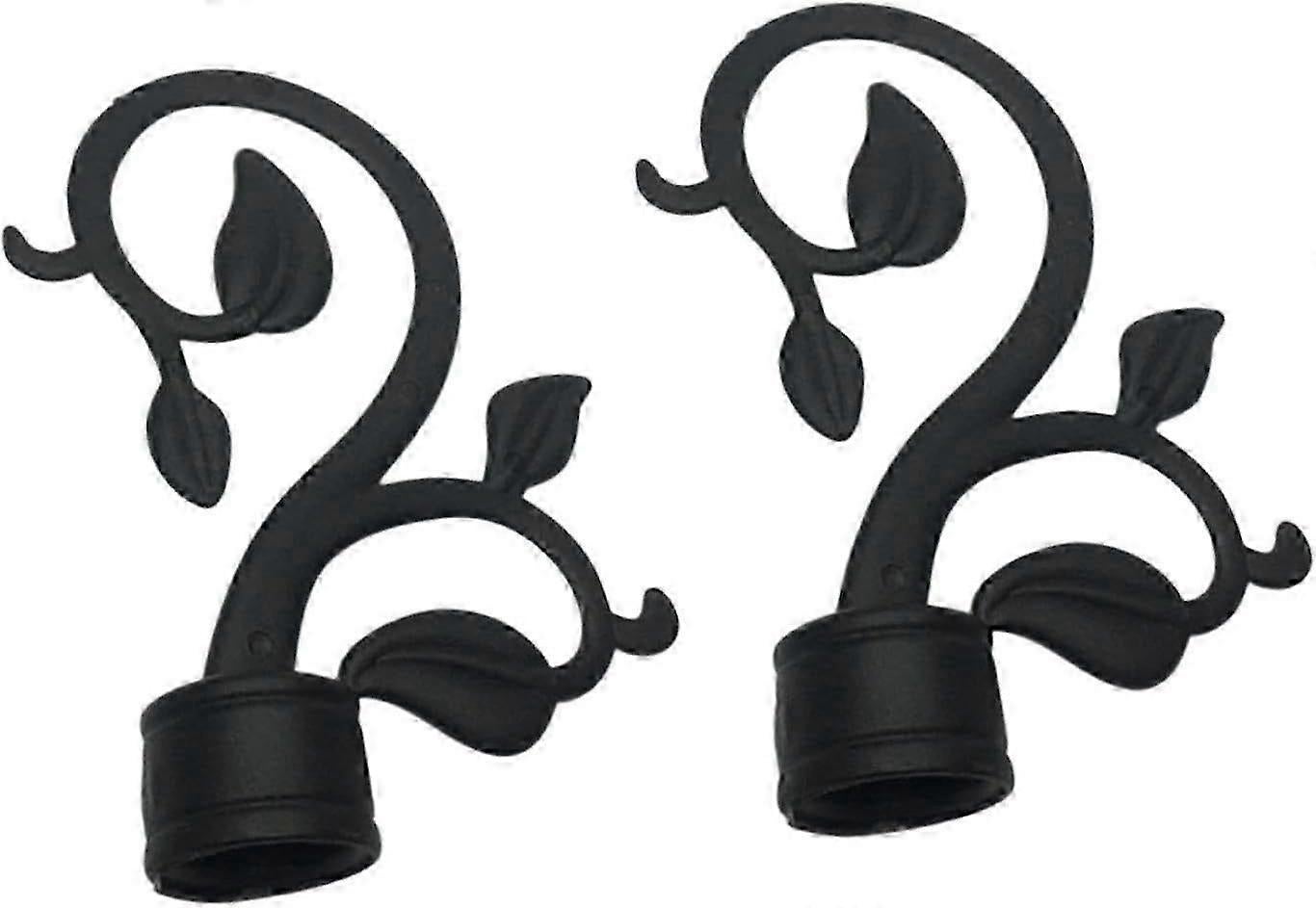 2pcs Curtain Rod Finials for 28mm Rods, Decorative Ends V1263-JX-5351