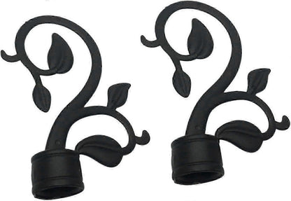 2pcs Curtain Rod Finials for 28mm Rods, Decorative Ends V1263-JX-5351