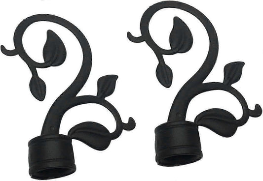 2pcs Curtain Rod Finials for 28mm Rods, Decorative Ends V1263-JX-5351