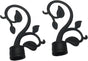 2pcs Curtain Rod Finials for 28mm Rods, Decorative Ends V1263-JX-5351