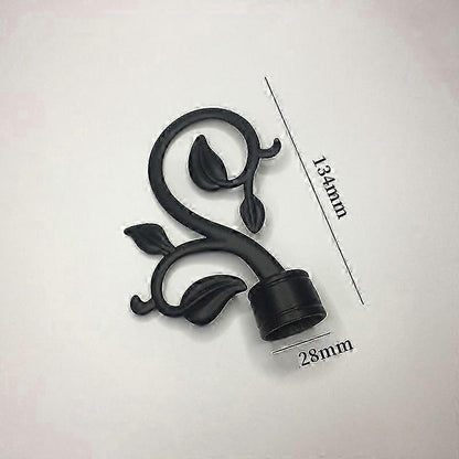 2pcs Curtain Rod Finials for 28mm Rods, Decorative Ends V1263-JX-5351