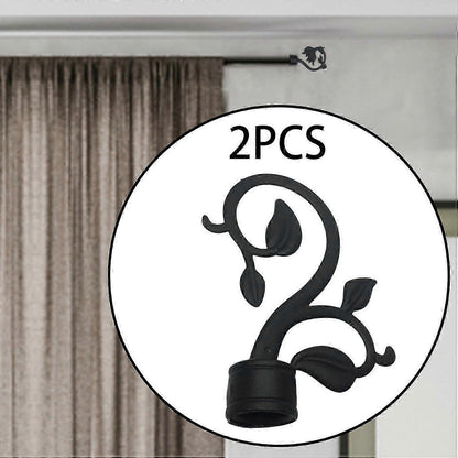 2pcs Curtain Rod Finials for 28mm Rods, Decorative Ends V1263-JX-5351