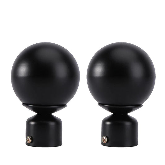 2pcs Decorative Curtain Rod End Caps, Plug Style Rod Decor V1263-JX-5358