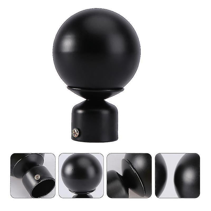 2pcs Decorative Curtain Rod End Caps, Plug Style Rod Decor V1263-JX-5358