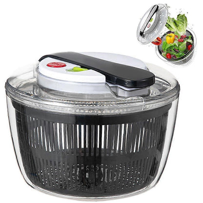 3L Salad Spinner with Lid, Small Vegetable and Fruit Washer & Dryer V1263-JX-5374