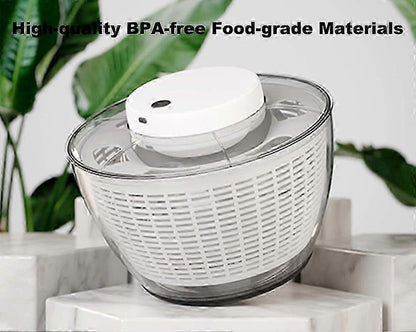 Electric Salad Spinner 4.5L, Rechargeable Large Lettuce Dryer V1263-JX-5377