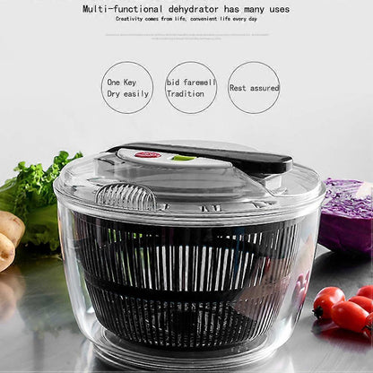 Large Salad Spinner Basket for Vegetables and Fruit V1263-JX-5384