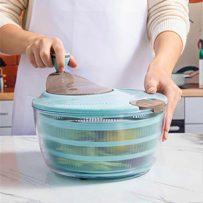 Salad Spinner Food Grade Lettuce Vegetable Washer Salad Dryer V1263-JX-5396