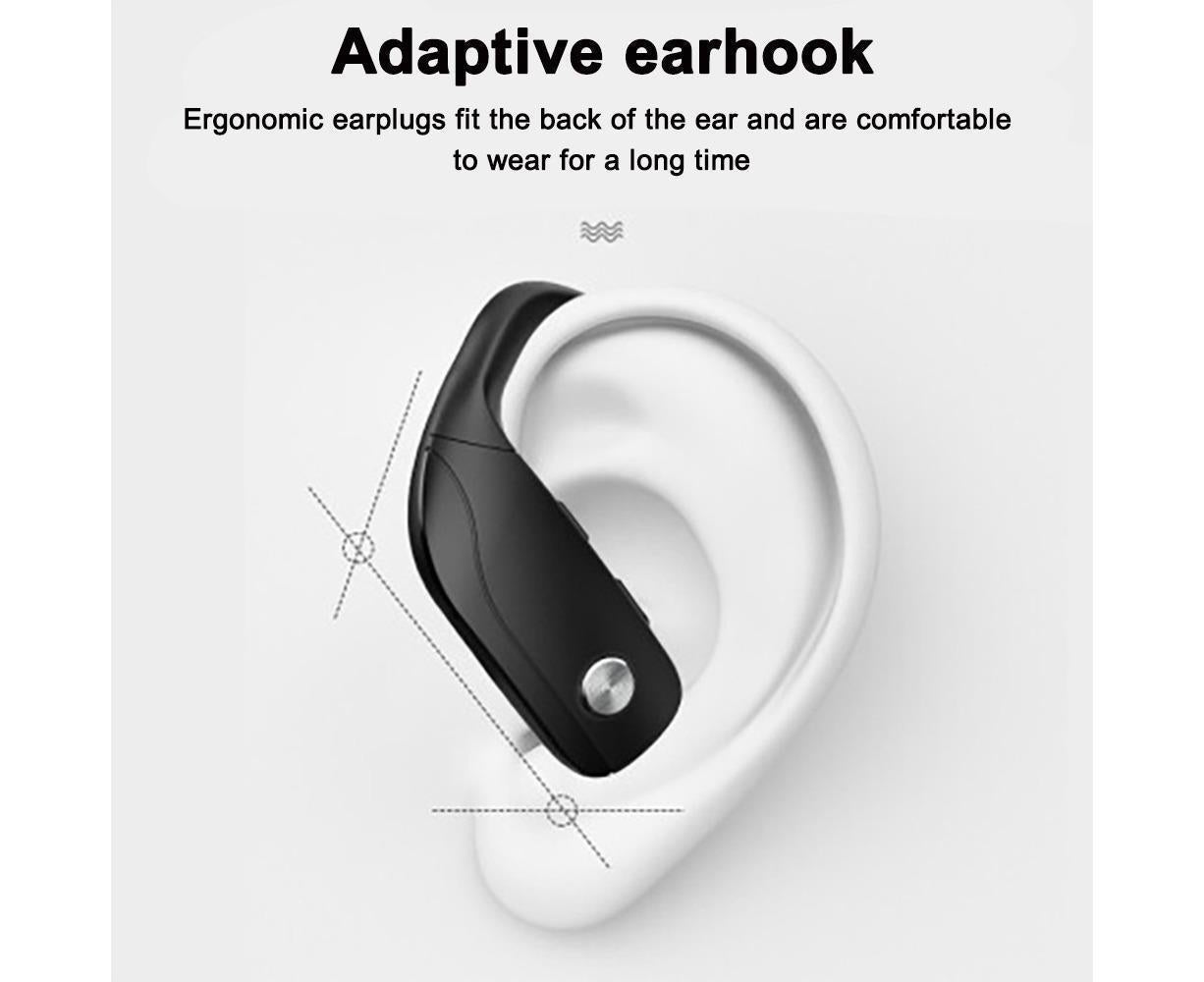 Wireless Earbuds - Waterproof - LED Display Bluetooth Earphones with Mic for Sports V1263-JX-54