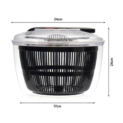 5L Salad Spinner with Innovative Large Capacity Bowl Kitchen Tool V1263-JX-5400
