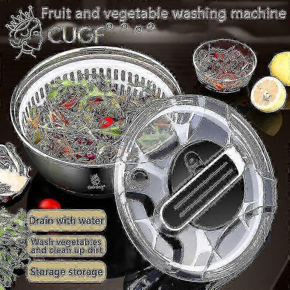 3.5L Salad Spinner Fruits & Vegetable Washer Dryer Kitchen Tool V1263-JX-5401