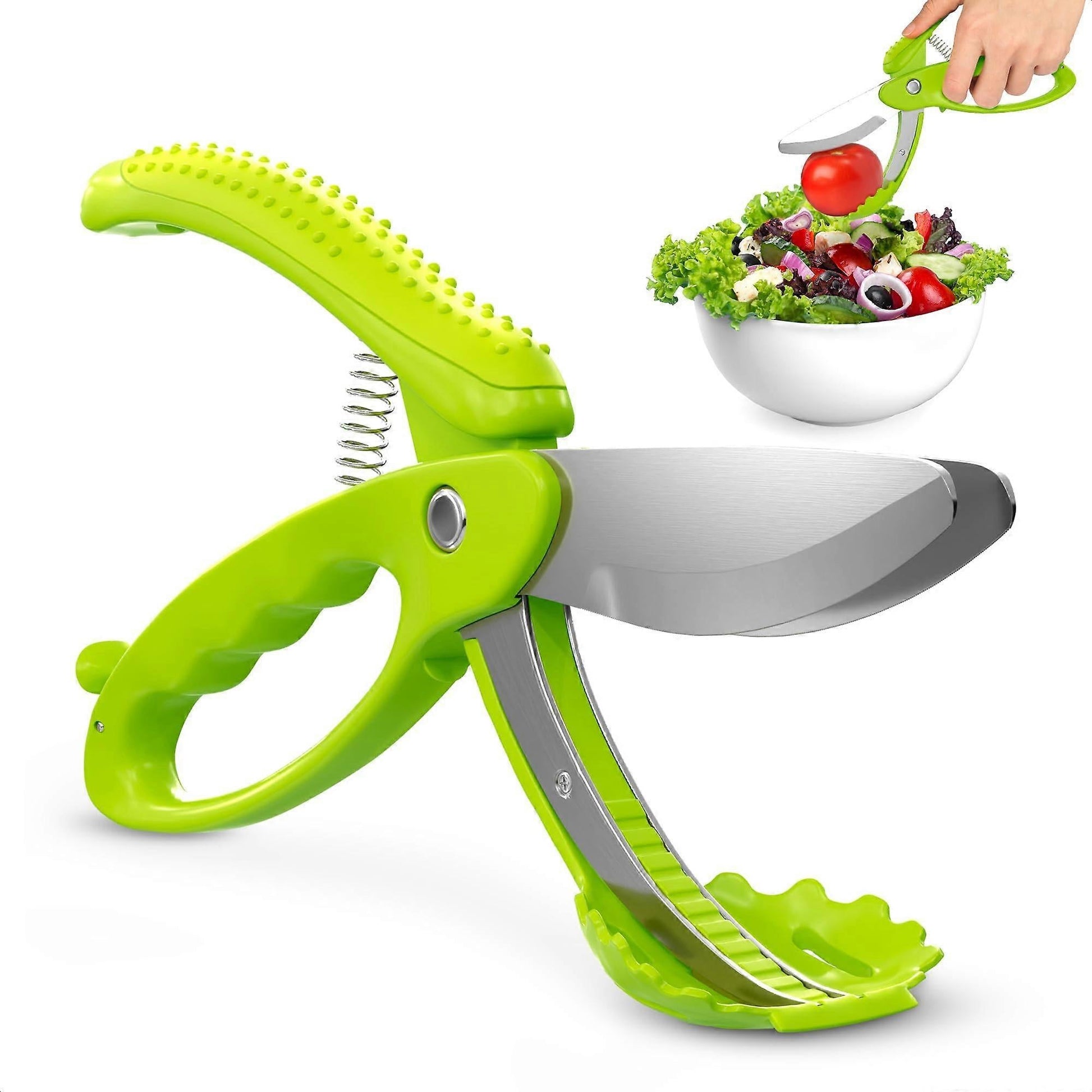 Salad Scissors Lettuce Shredder Chopper Kitchen Salad Tool V1263-JX-5405