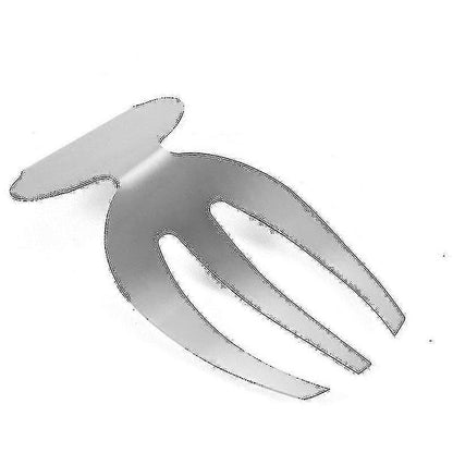 2pcs Salad Claw Stainless Steel Salad Hands Serving Tools V1263-JX-5406