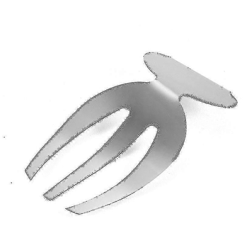 2pcs Salad Claw Stainless Steel Salad Hands Serving Tools V1263-JX-5406
