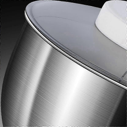 4.5L Electric Salad Spinner Vegetable Washer Silver White V1263-JX-5410