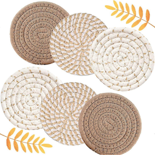 1pc Handmade Super Absorbent Drink Coaster V1263-JX-5412