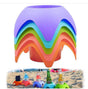 5pcs Beach Sand Drink Coasters Set V1263-JX-5420