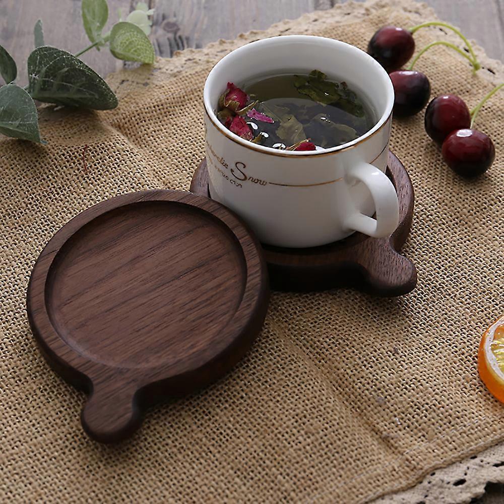 Heat Resistant Wooden Bar Drink Coasters V1263-JX-5422