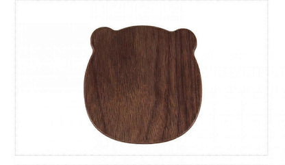 Wooden Drink Coasters for Glasses Tabletop Protection V1263-JX-5427