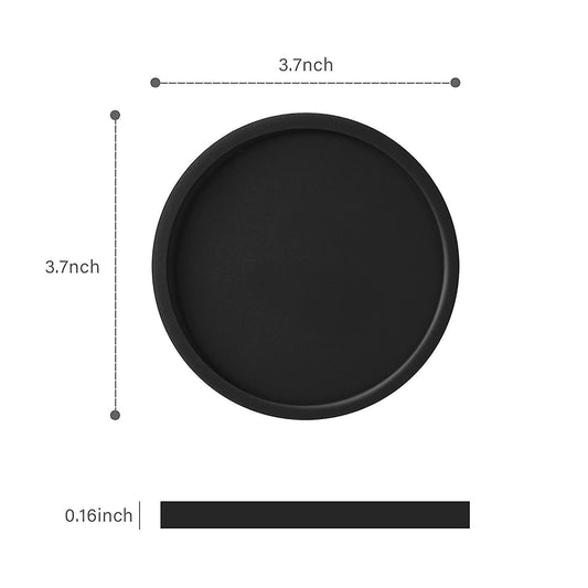 4pcs Silicone Drink Coasters Non-Slip Cup Mats for Hot Cold Drinks Coffee V1263-JX-5436