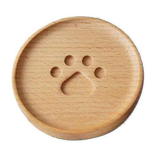 Wooden Log Drink Coasters Insulation Pad for Tea Cup V1263-JX-5447